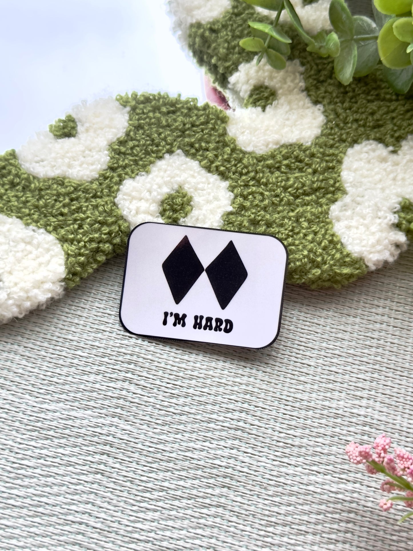 I'm Hard Sticker