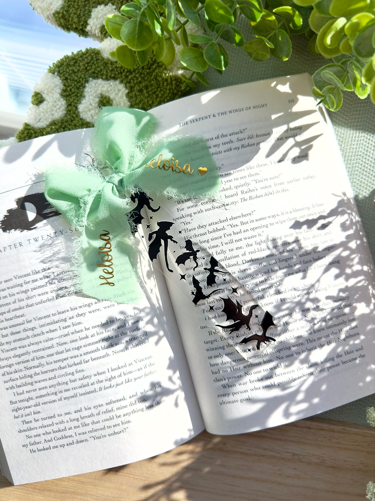 Dragons Acrylic Bookmark