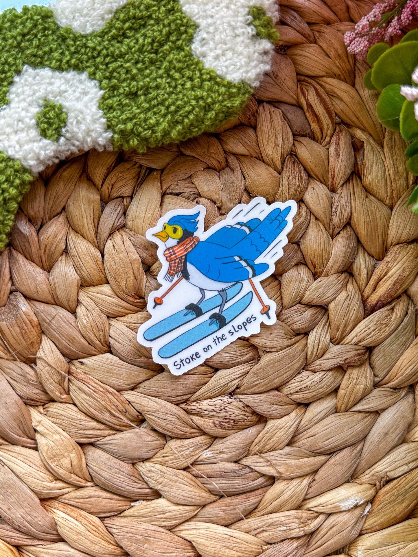 Stoke on the slopes Sticker