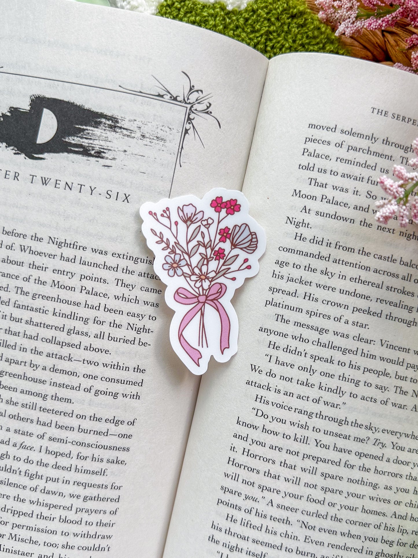 Coquette Flowers Sticker