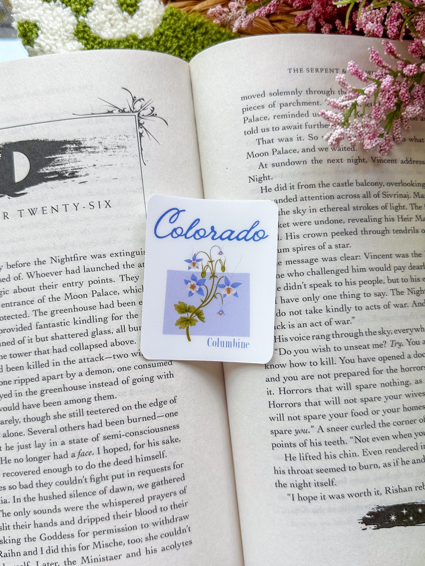 Colorado Columbine Sticker