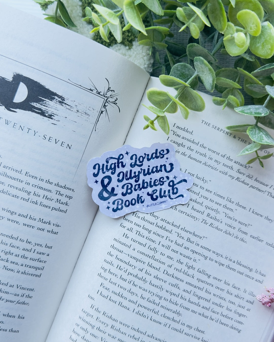 Acotar Sticker "High Lords & Illyrian Babies Book Club"