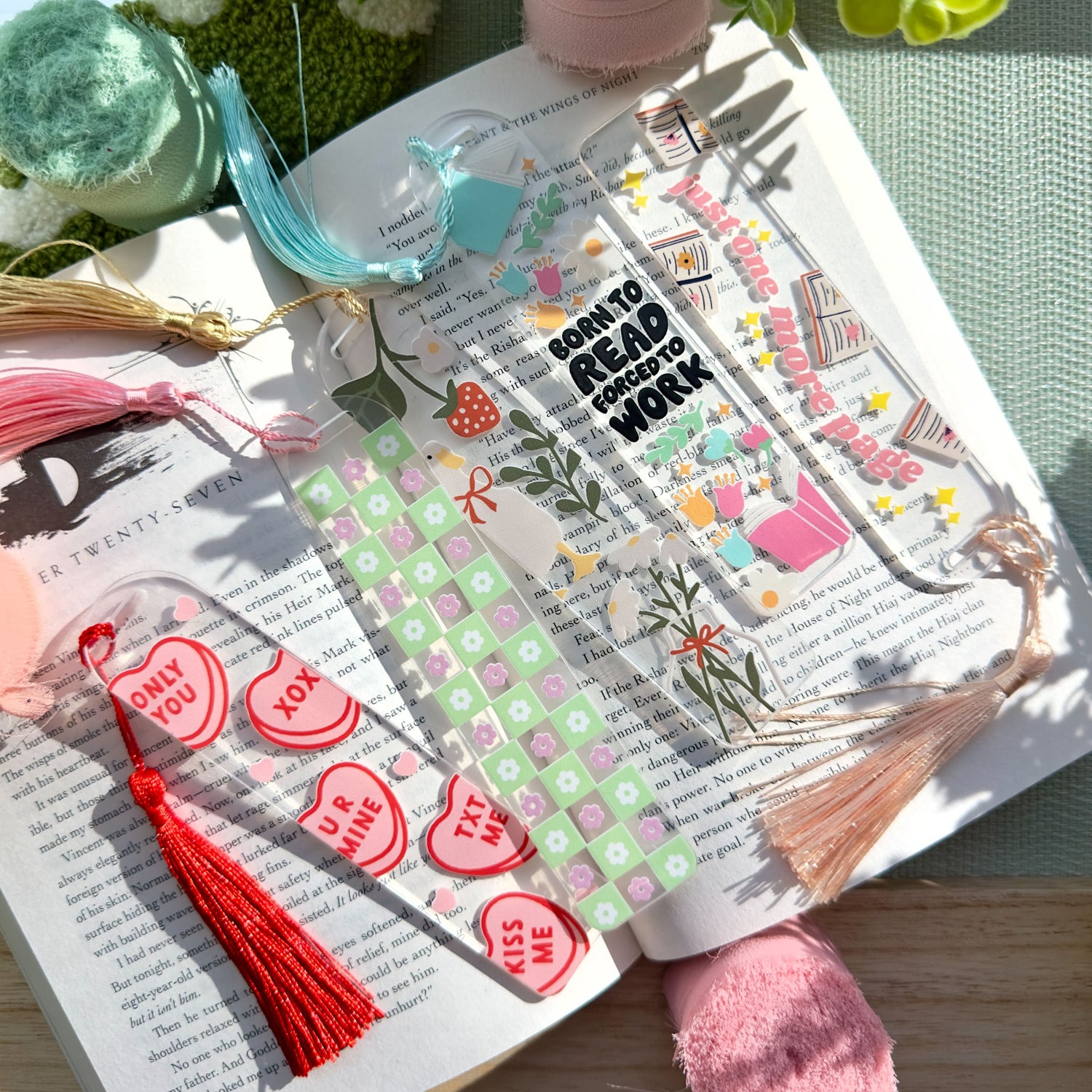 Acrylic Bookmarks