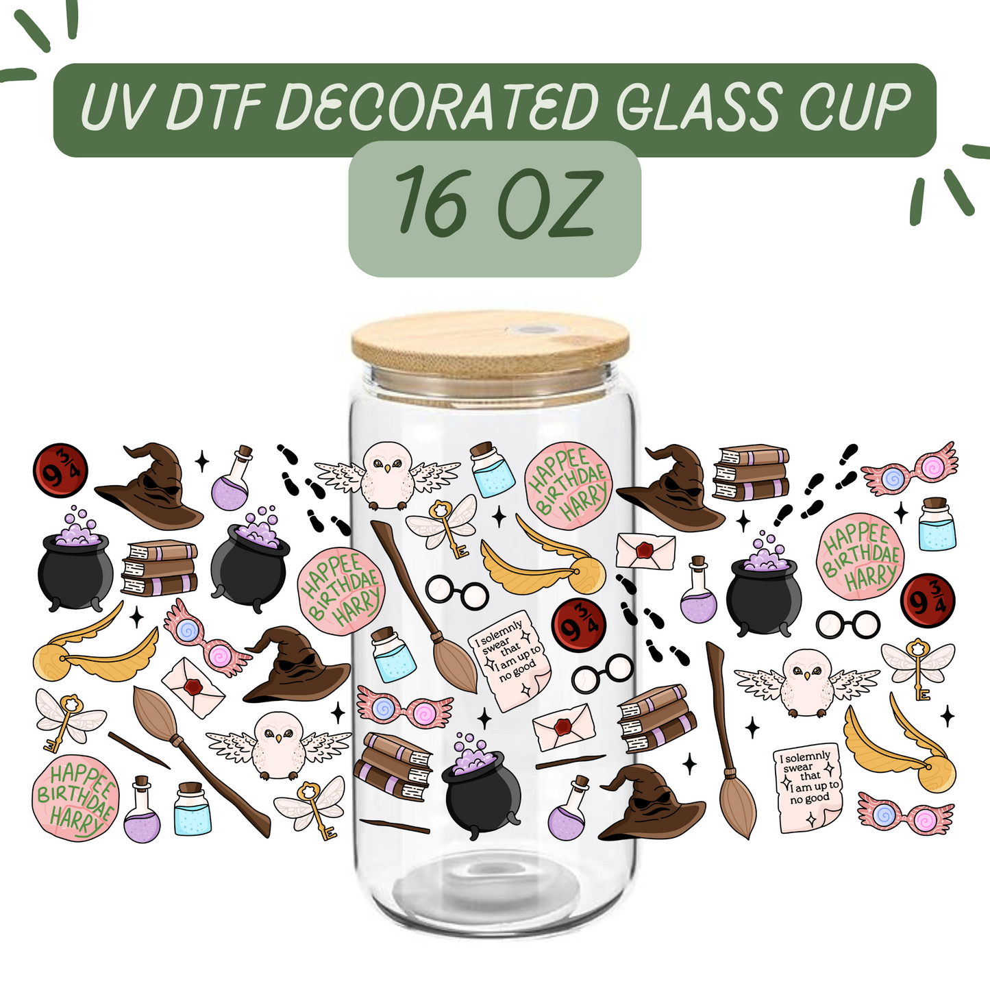 Magic Wizard Glass Cup