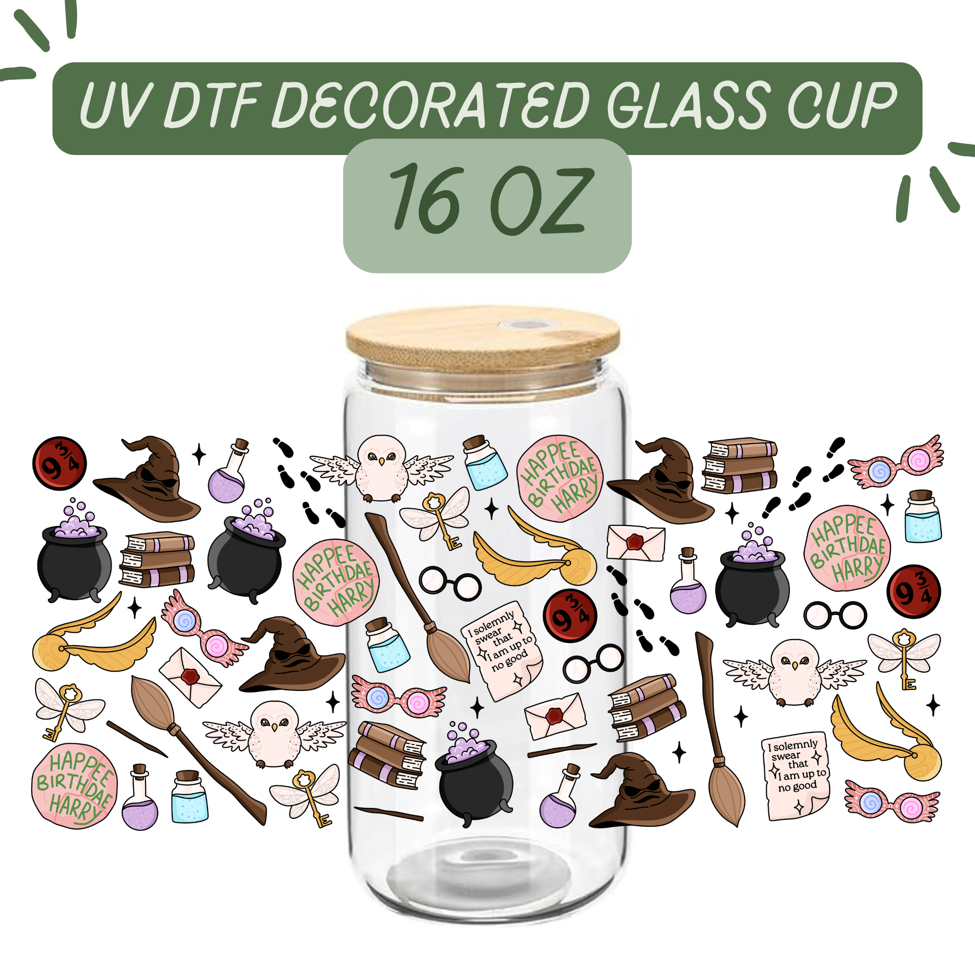 Magic Wizard Glass Cup