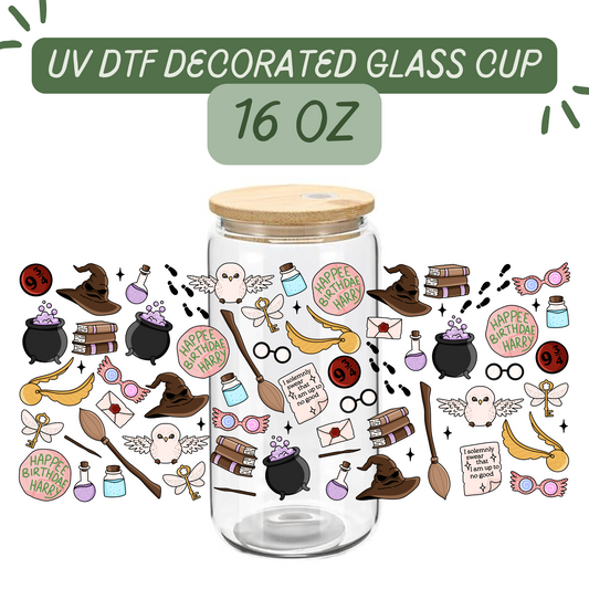 Magic Wizard Glass Cup