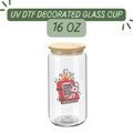 Banned Books Reader Glass Cup