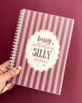 Busy Collecting Silly Stickers Reusable Sticker Notebook