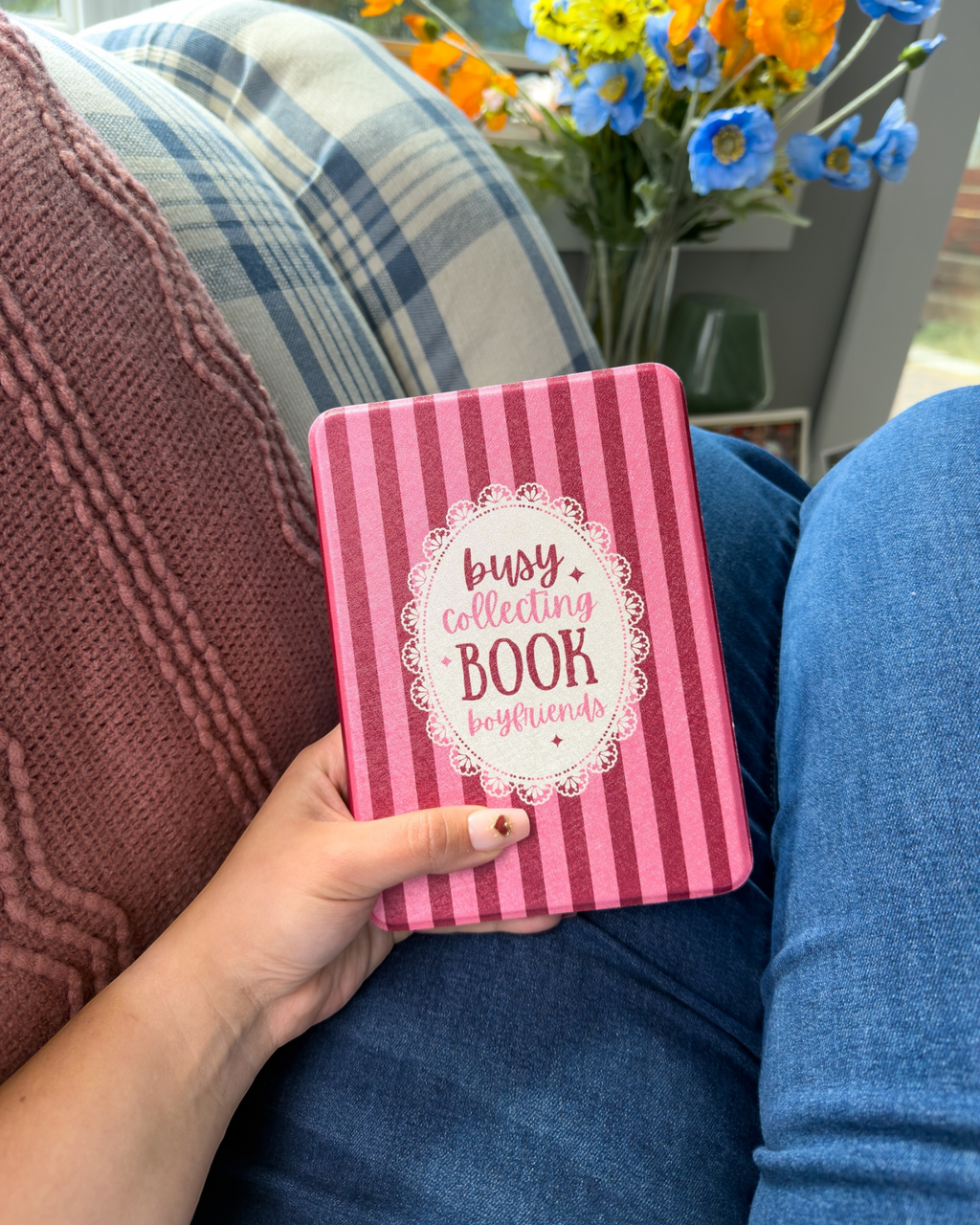 Busy Collecting Book Boyfriends Detachable Cover Kindle Case