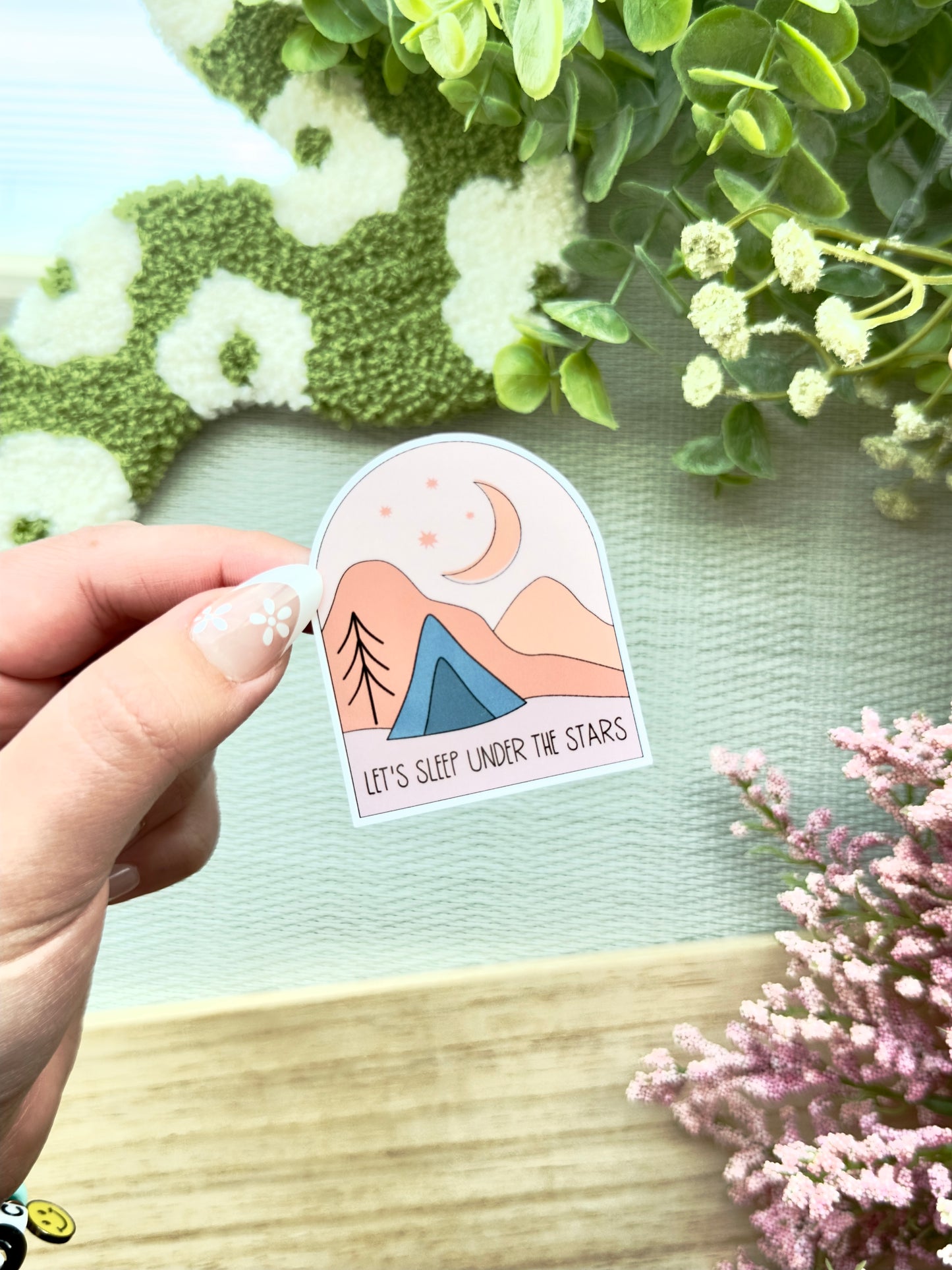 Sleep Under the Stars Sticker