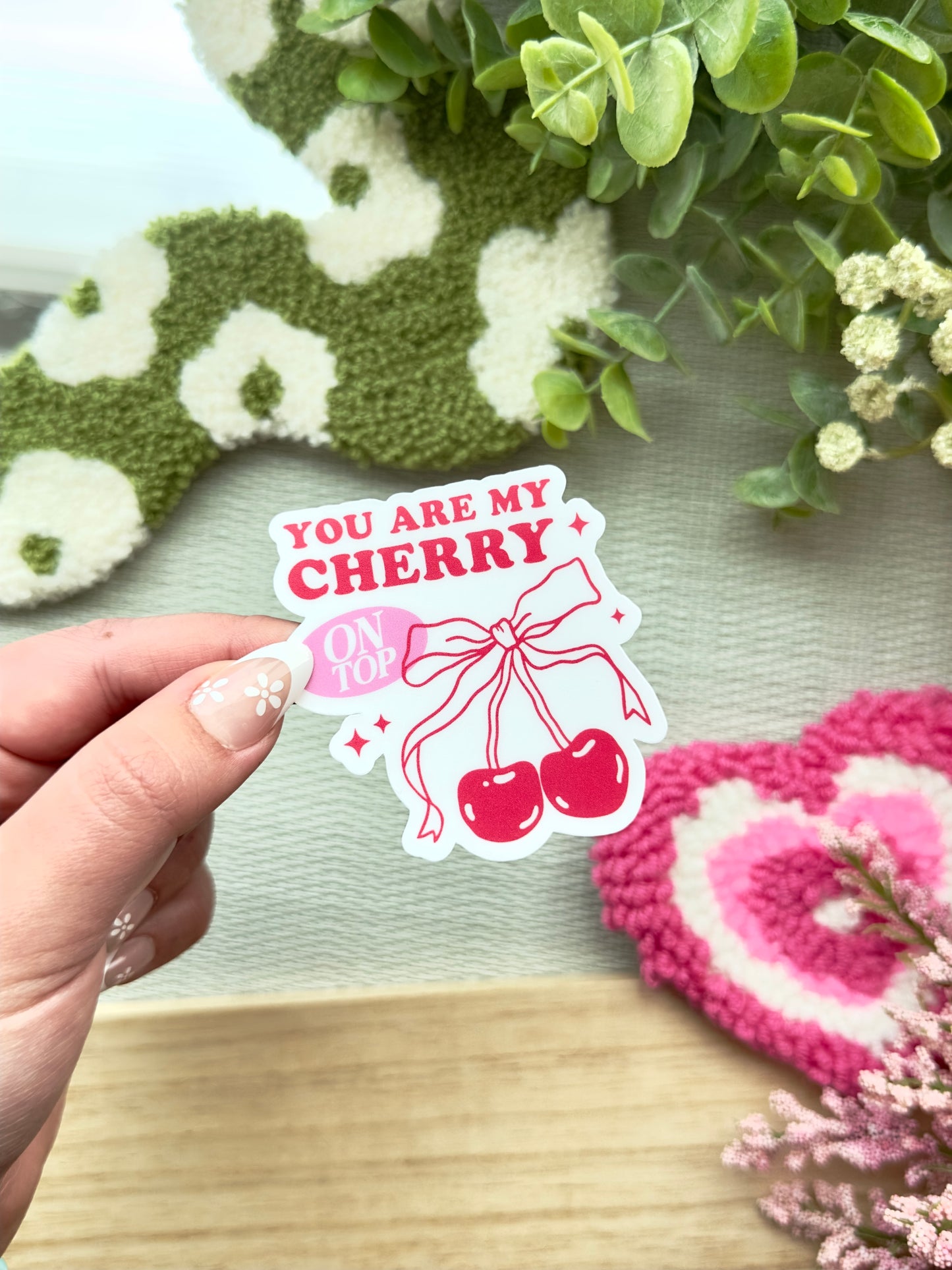 Cherry On Top Sticker