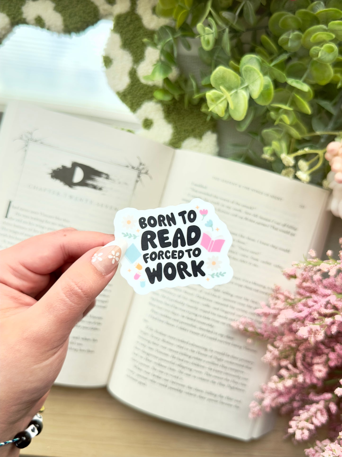 Born to Read Sticker