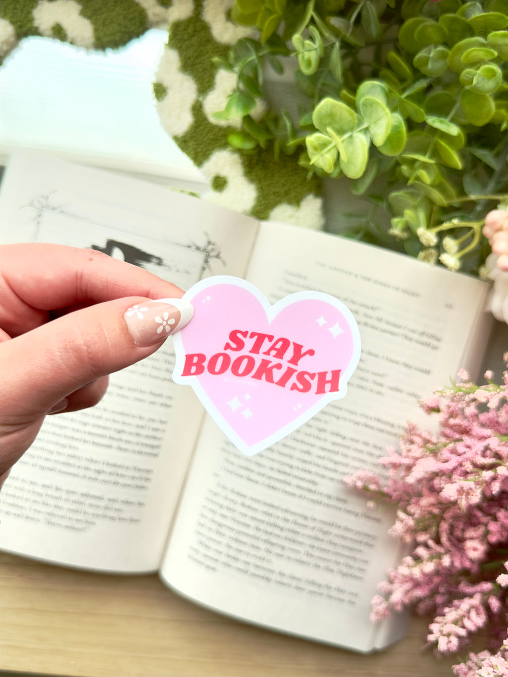 Stay Bookish Sticker
