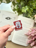 Mystery Book Lover Sticker