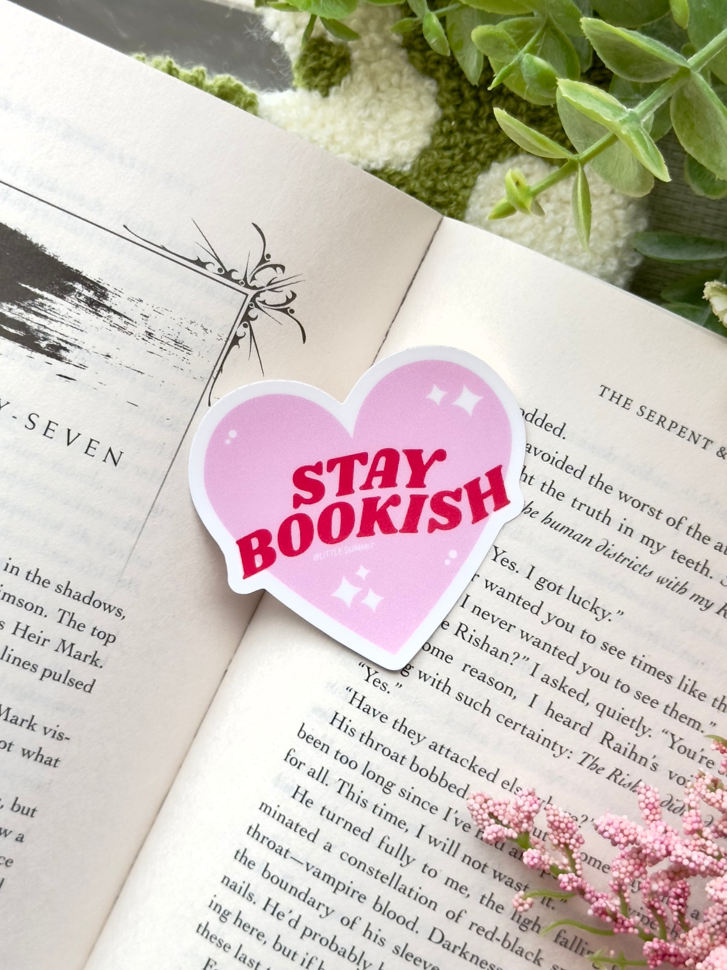 Stay Bookish Sticker