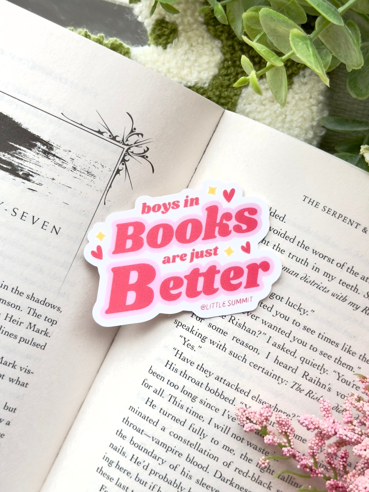 Boys in Books are just Better Sticker