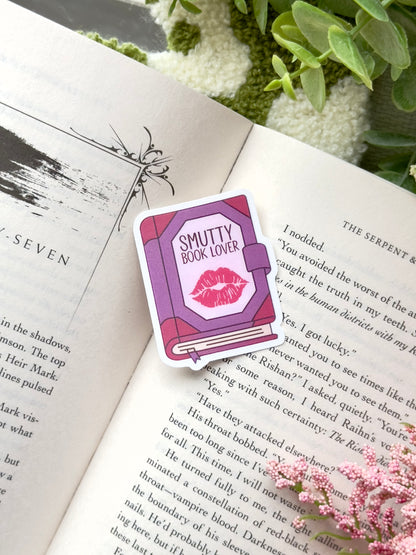 Smutty Book Lover Sticker