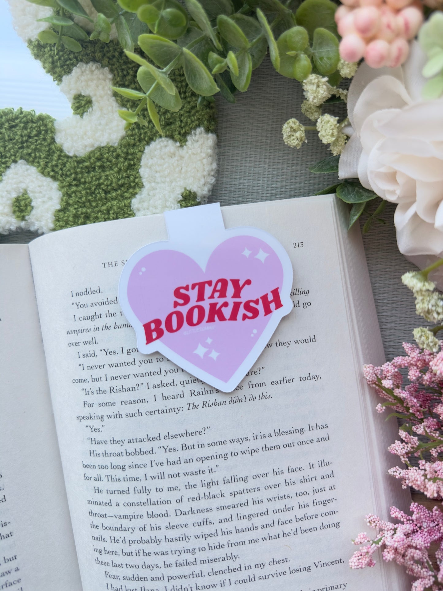 Stay Bookish Magnetic Bookmark