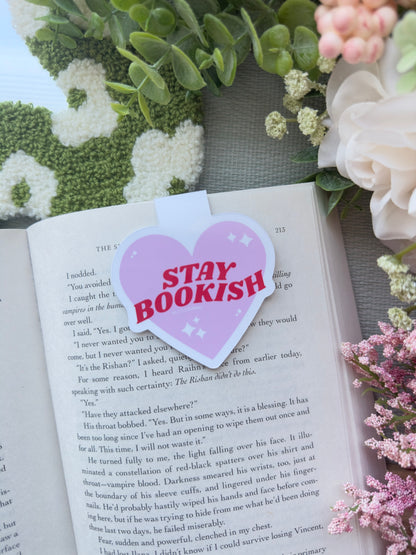 Stay Bookish Magnetic Bookmark