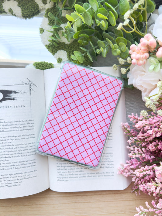 Red and Pink Pattern Kindle Insert