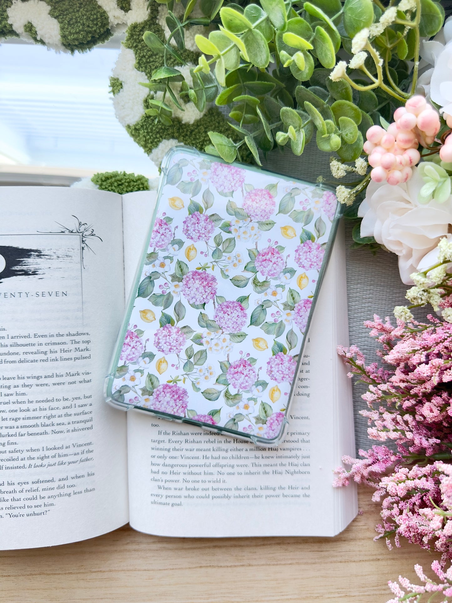 Spring Flower Kindle Insert