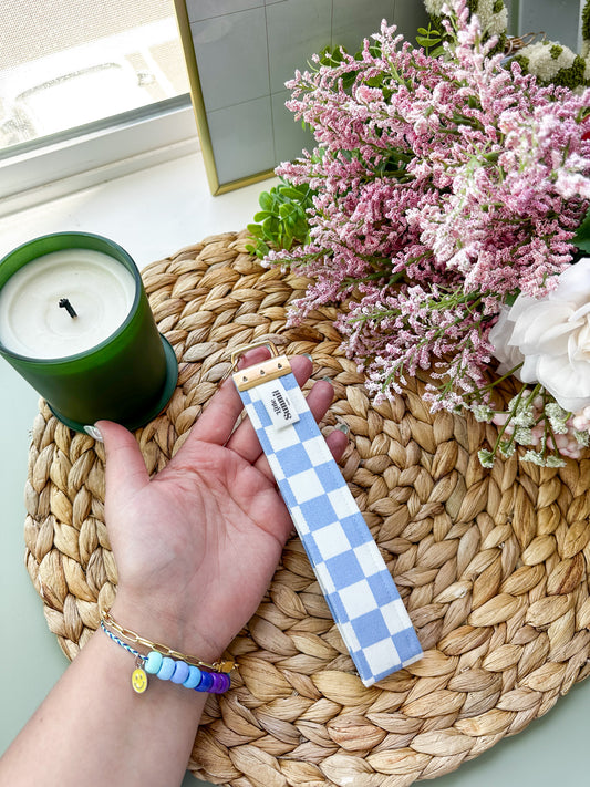 Heather Key Fob Wristlet