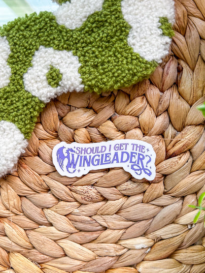 Should I get the Wingleader? Sticker