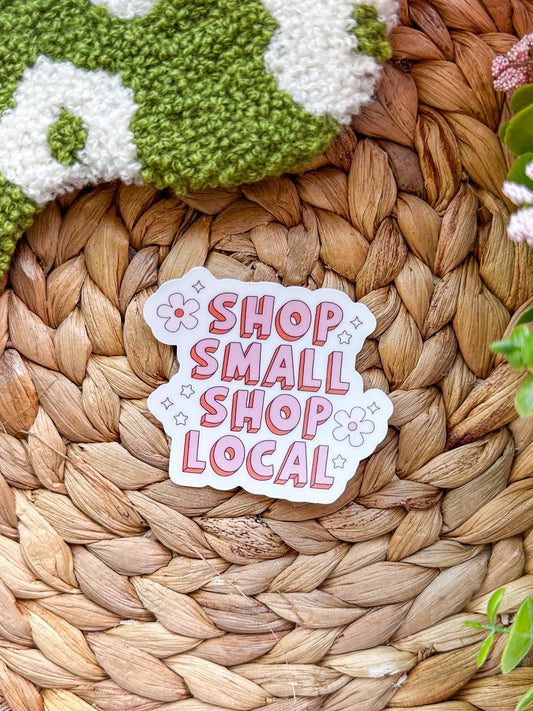 Shop Small Sticker