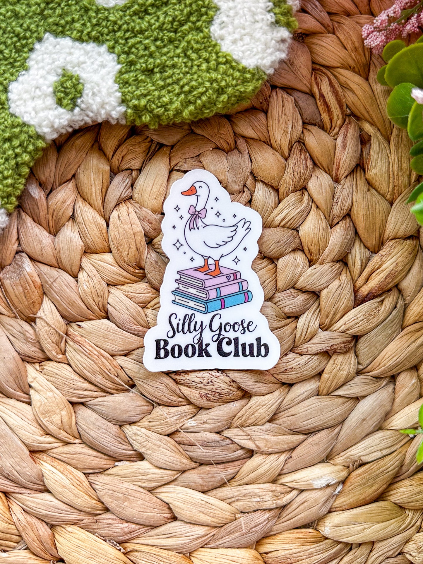Silly Goose Book Club Sticker