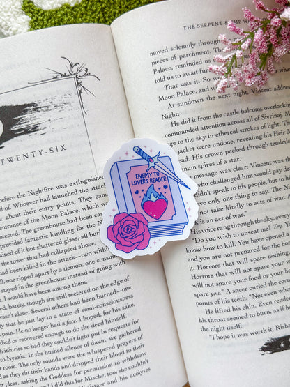 Enemies to Lovers Reader Sticker