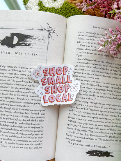 Shop Small Sticker