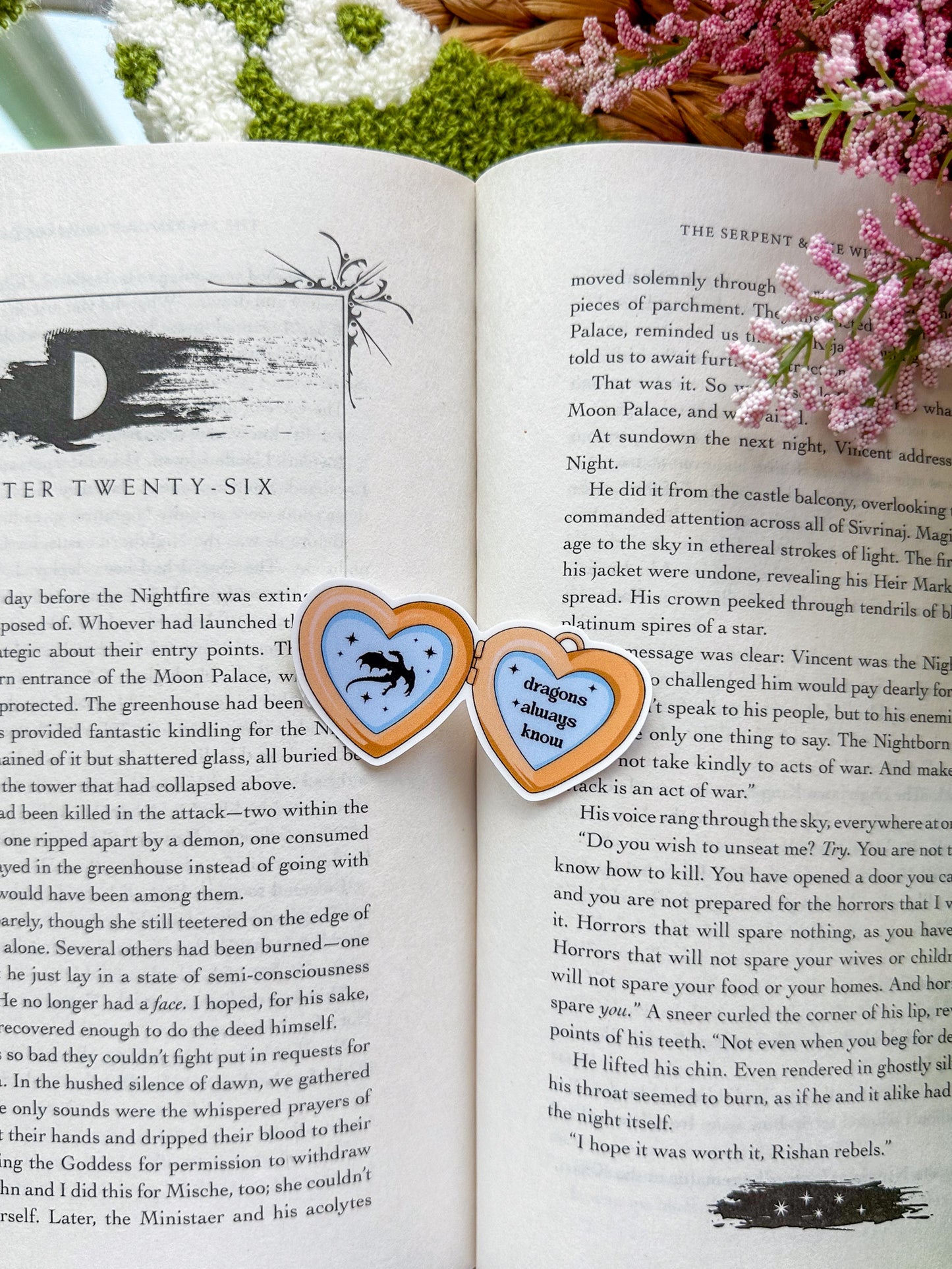 Dragons Always Know Necklace Sticker