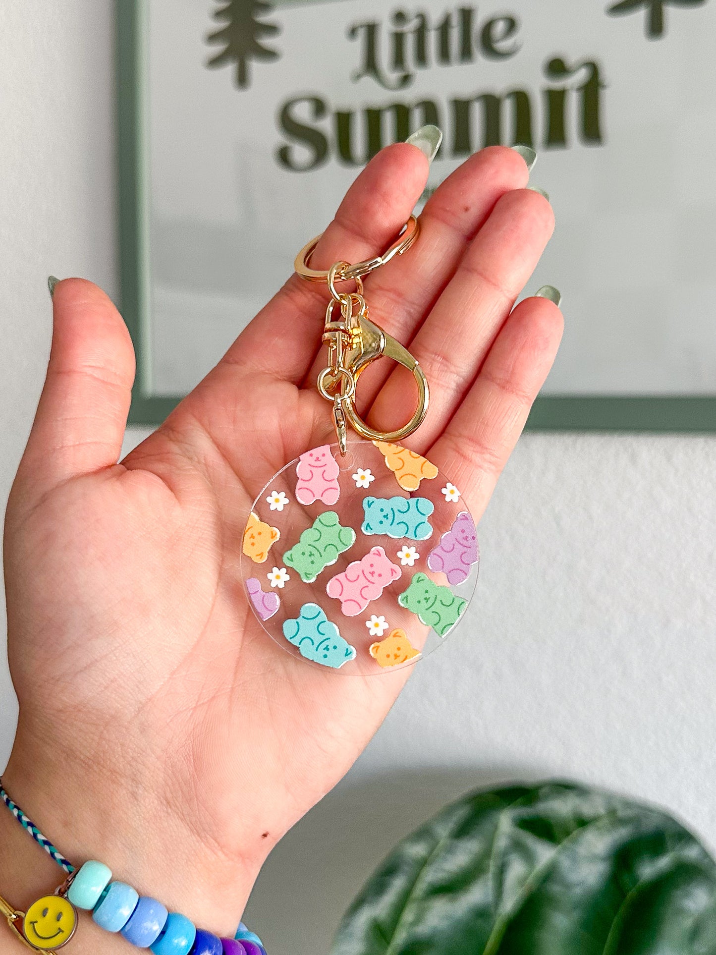 Gummy Bears Acrylic Keychain