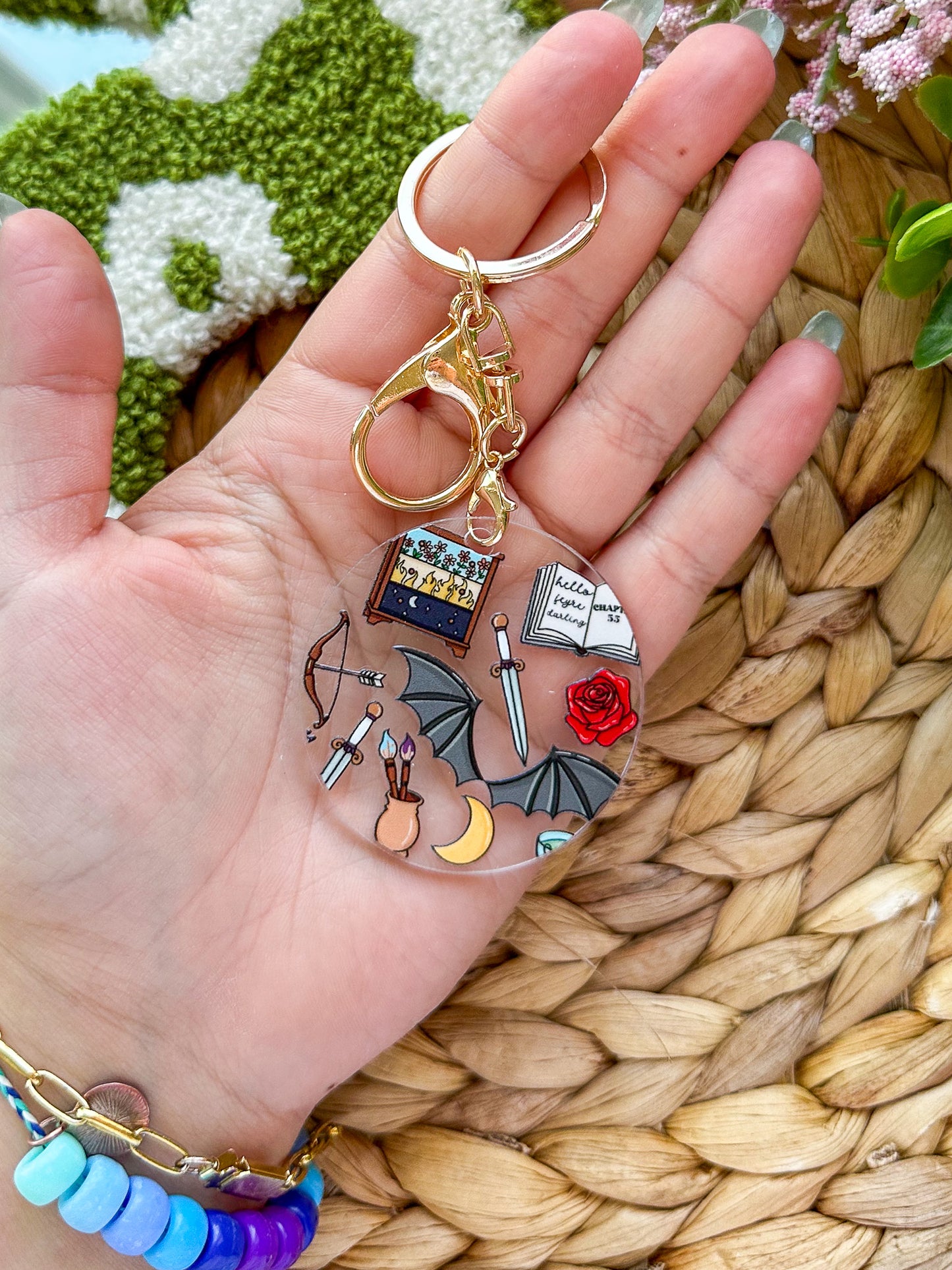 Acotar Acrylic Keychain