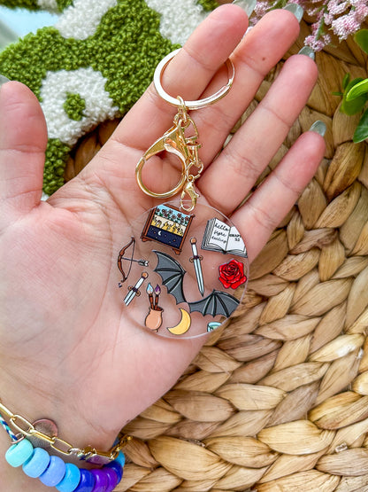 Acotar Acrylic Keychain