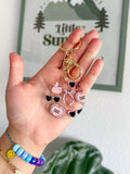 Girly Pattern Acrylic Keychain