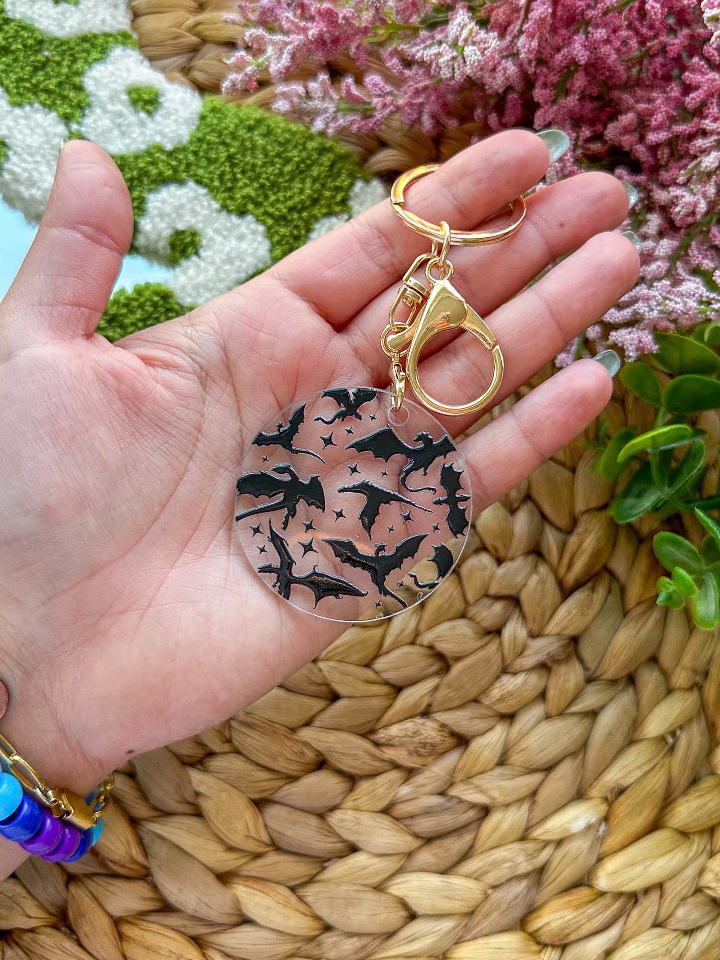 Dragons Acrylic Keychain