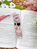Girly Acrylic Bookmark