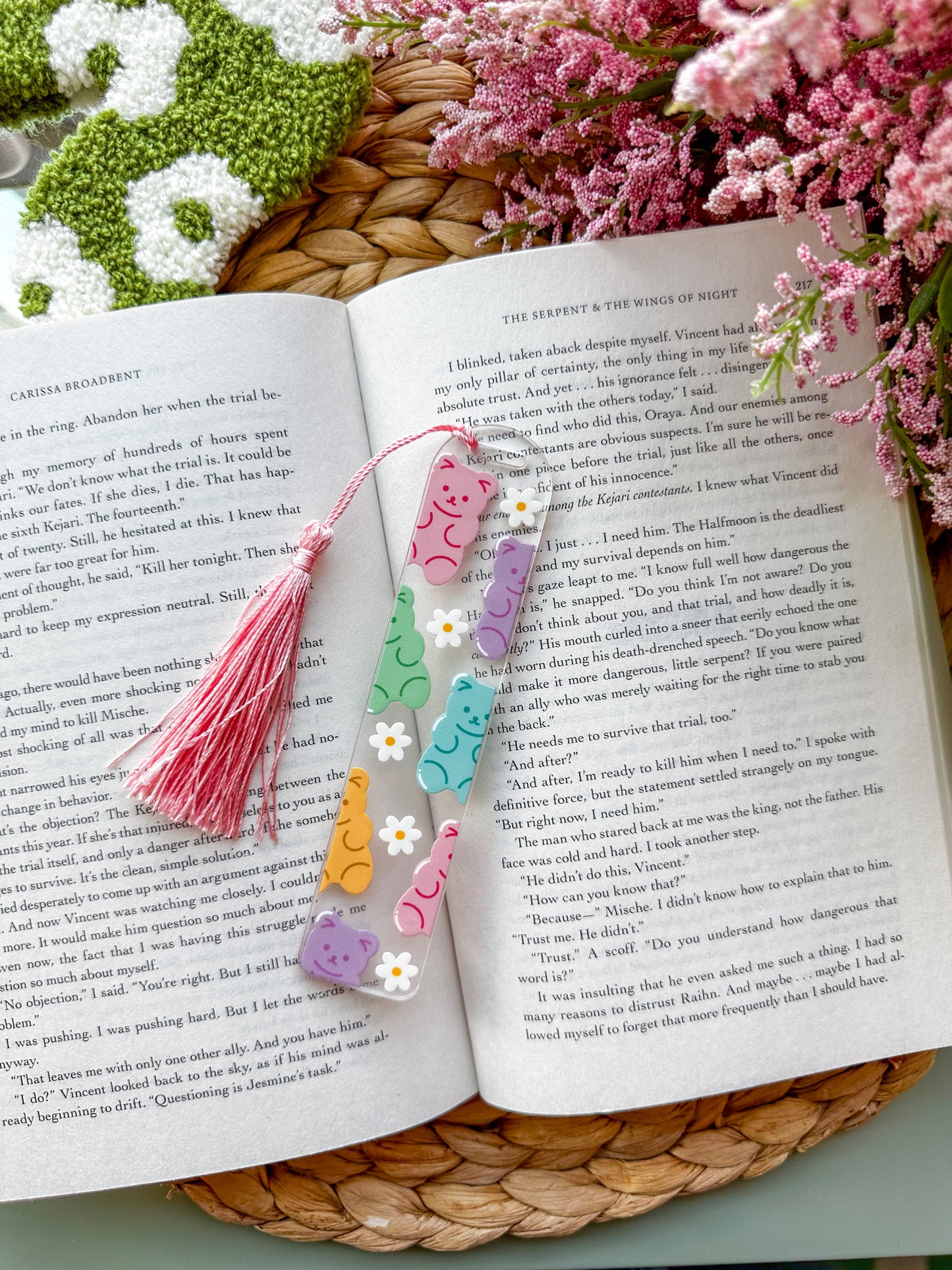 Gummy Bears Acrylic Bookmark