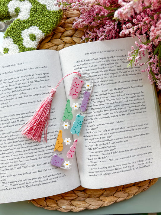 Gummy Bears Acrylic Bookmark