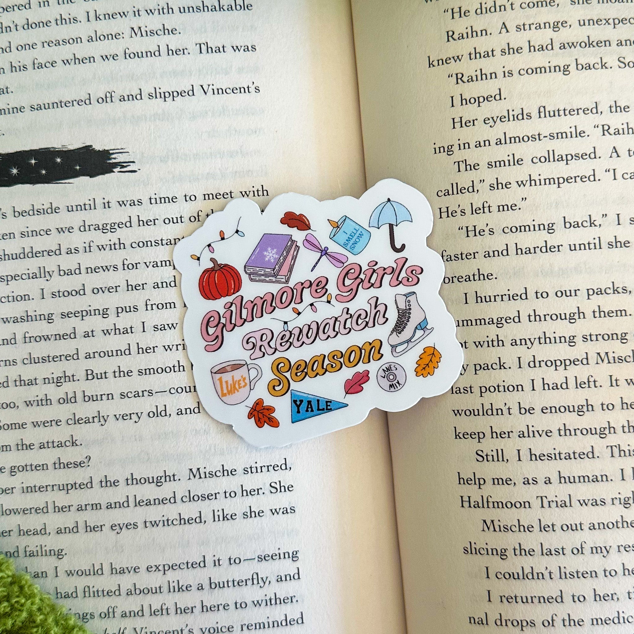 Gilmore Girls Rewatch Season Sticker