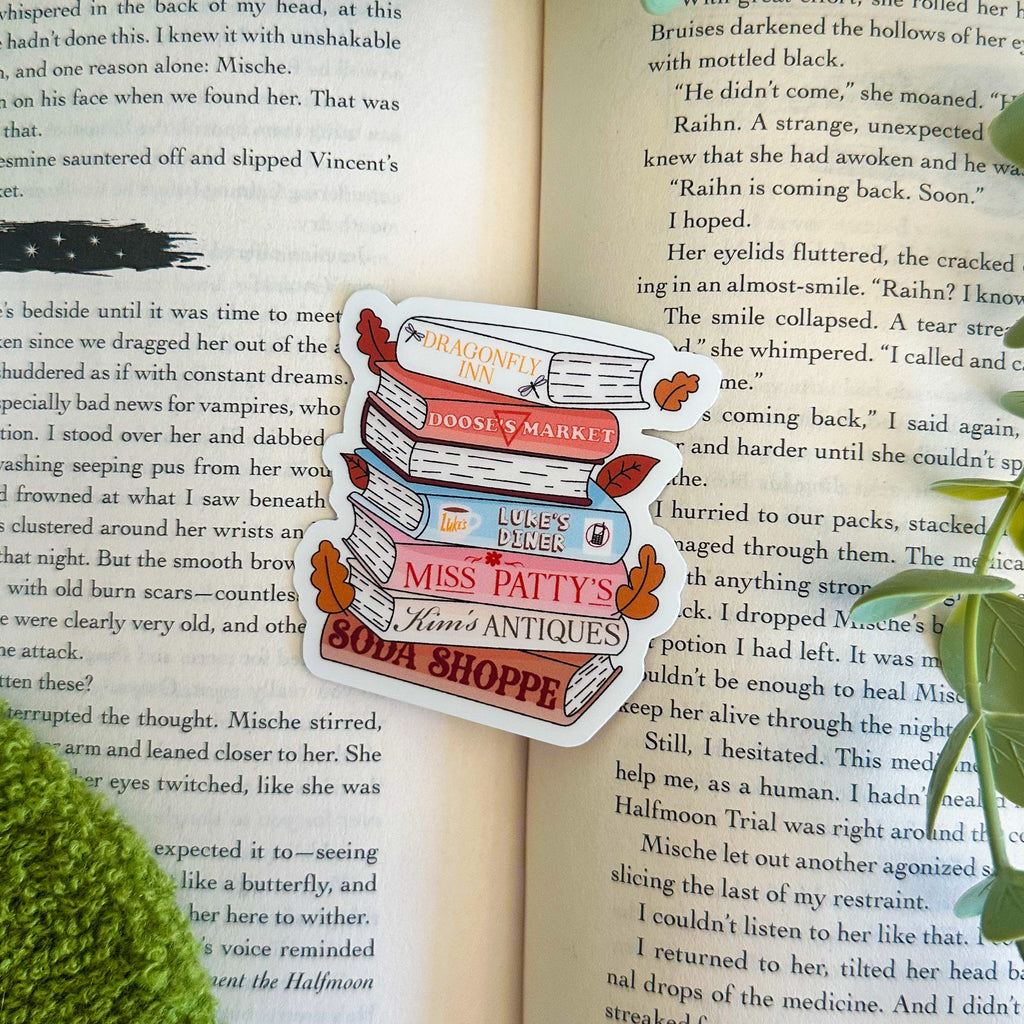 Gilmore Girls Books Sticker