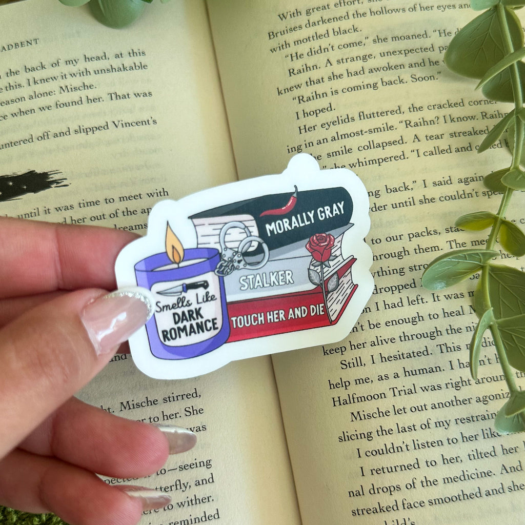 Smells Like Dark Romance Sticker