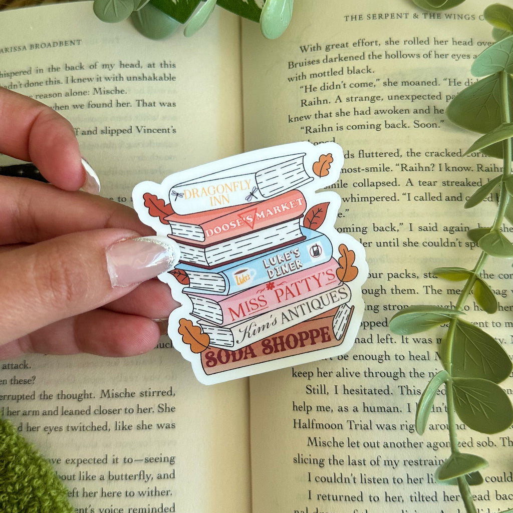 Gilmore Girls Books Sticker