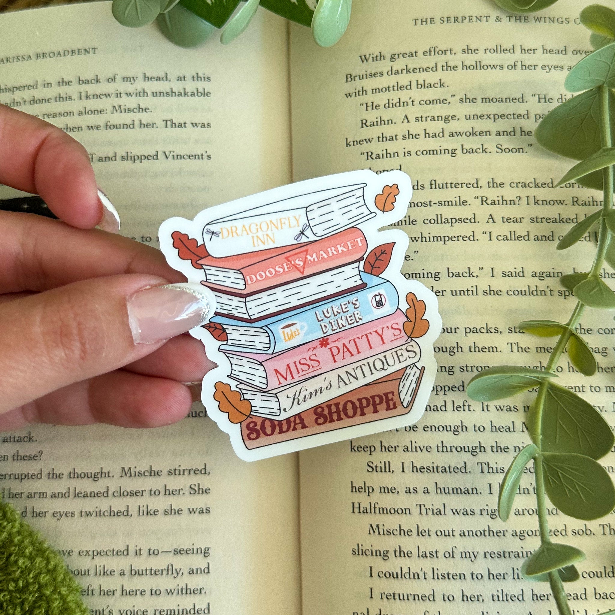 Gilmore Girls Books Sticker
