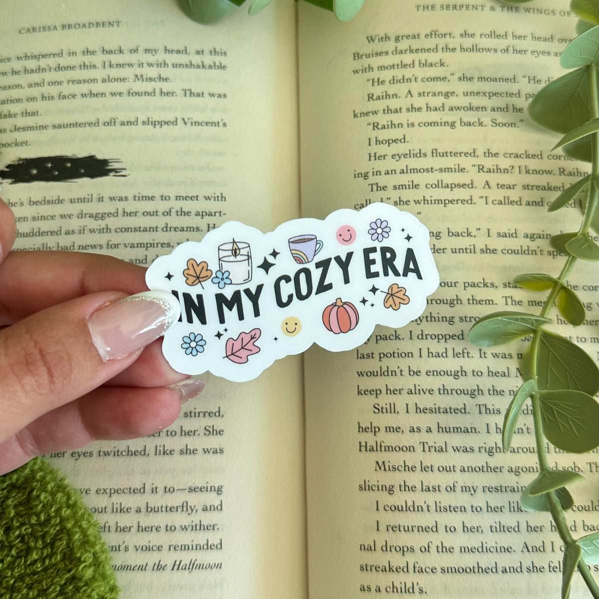 In My Cozy Era Sticker