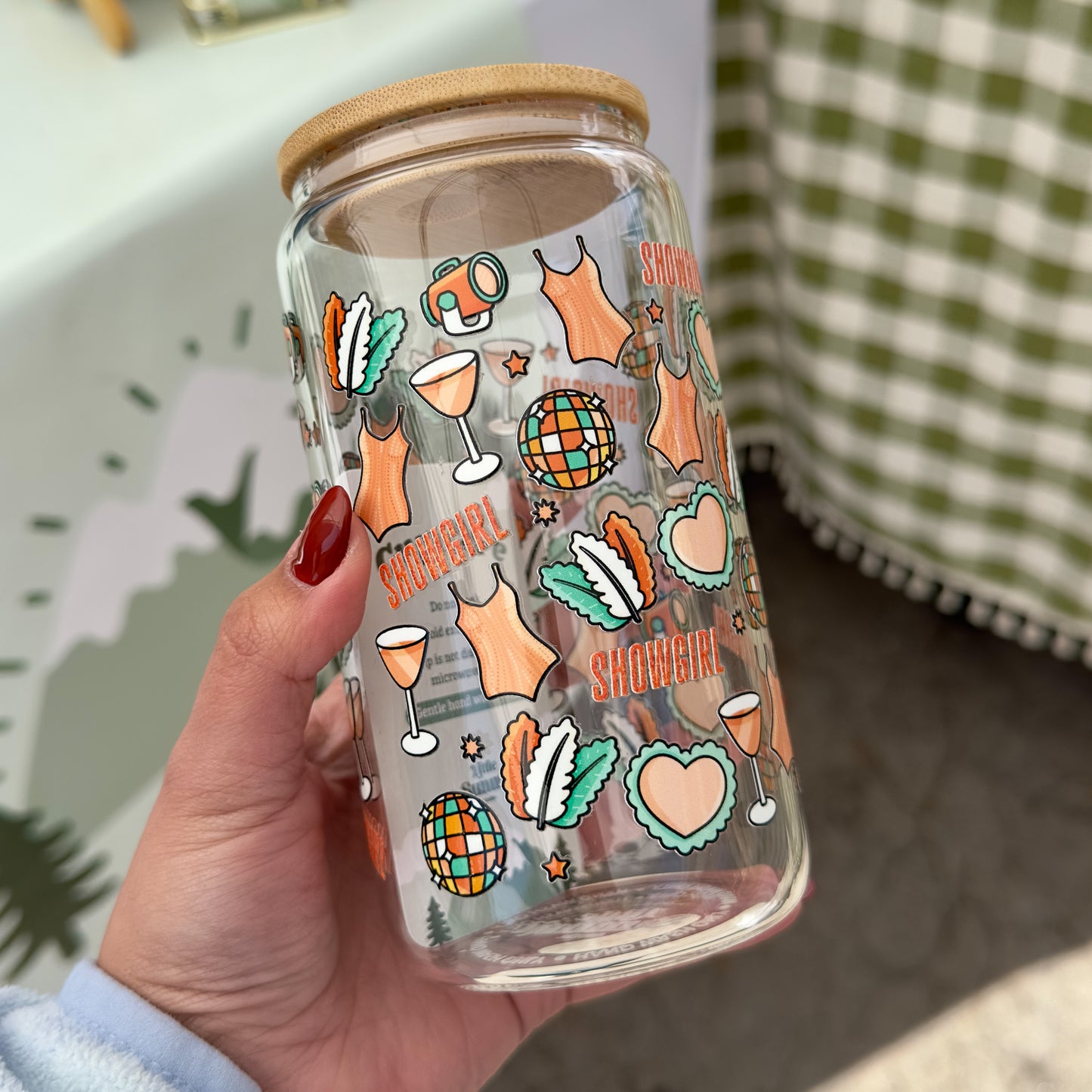 The Life of a Show Girl Glass Cup