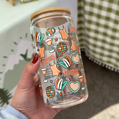 The Life of a Show Girl Glass Cup