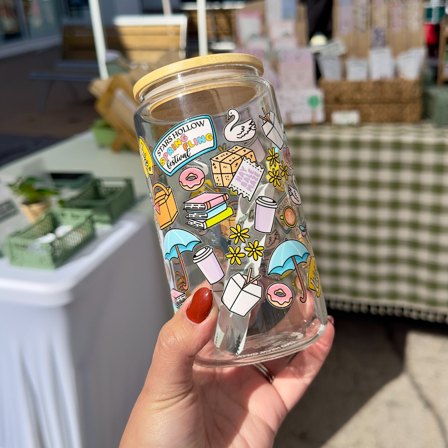 Gilmore Girls Glass Cup