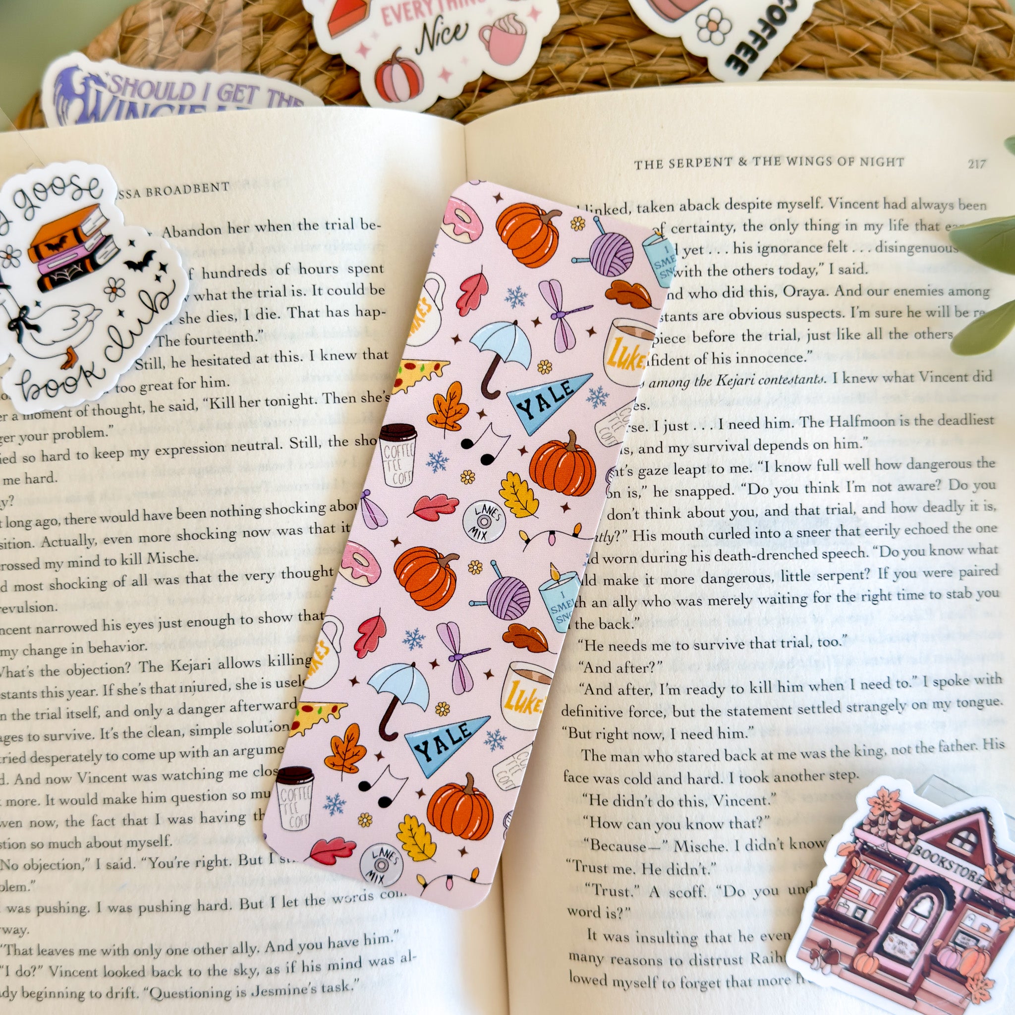 Gilmore Girls Paper Bookmark